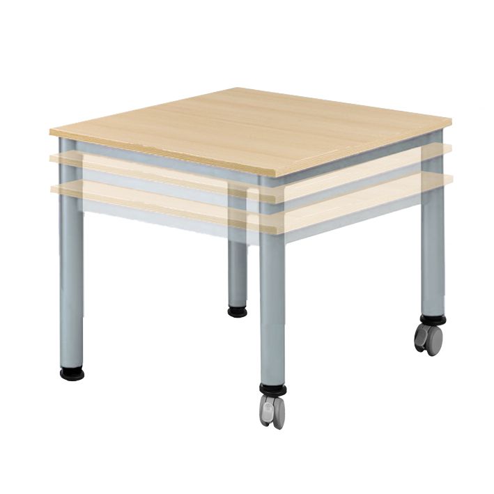 Quadrattisch Rollprofi, höhenverstellbar, 4 Dekore